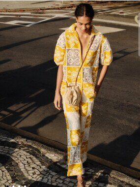 Farm Rio Lace Pants XS